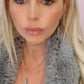 Diana Montecito Necklace in Labradorite with Labradorite Drop