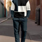 Fashion Men's Casual Sporty Round Neck Sweatshirt And Pants Two-piece Set