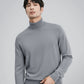 Mens Casual Turtleneck Sweaterthermal Base Layer Knit For Fall And Winter