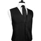 Faille Silk Tuxedo Vest