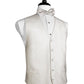 Faille Silk Tuxedo Vest