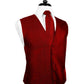 Faille Silk Tuxedo Vest