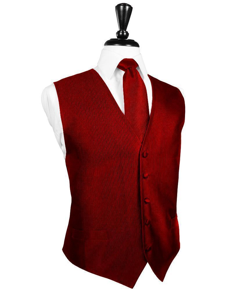 Faille Silk Tuxedo Vest