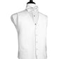 Faille Silk Tuxedo Vest