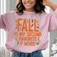 Fall Is My Second