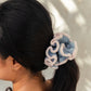 Cotton Crochet Scrunchie Set