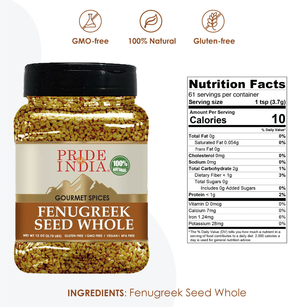 Gourmet Fenugreek Seed Whole