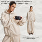 Hooded Cardigan Sweater Set For Men And Women