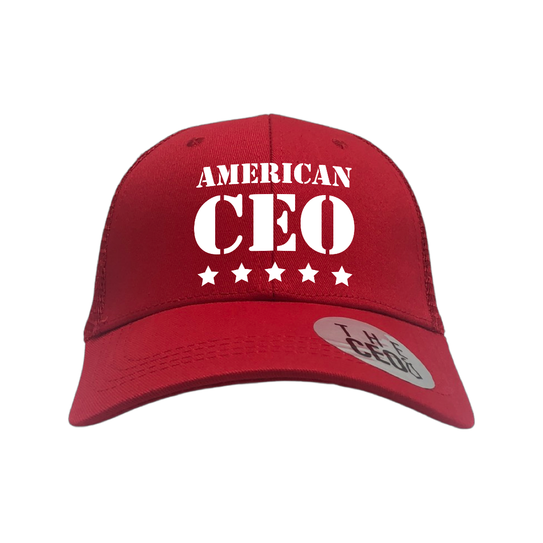 Five Star American CEO Embroidered Trucker Hat