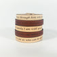 Spiritual Quote Bracelets - And surely I am with you always