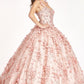 Beads and Jewel Embellished Bodice Sweetheart Quinceanera Dress