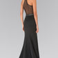 Beads Embellished Bodice Long Dress with Sheer Back