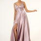 Mesmerizing High Slit A-line Dress by Elizabeth K