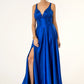 Mesmerizing High Slit A-line Dress by Elizabeth K