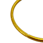 VIRTUOUS CIRCLE GOLD TONE SKINNY BANGLE