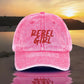 Vintage Cap REBEL GIRL Vintage Cotton Twill Cap