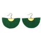Half Moon Fan Earrings