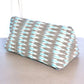 Grey Teal Ikat Toiletry Bag