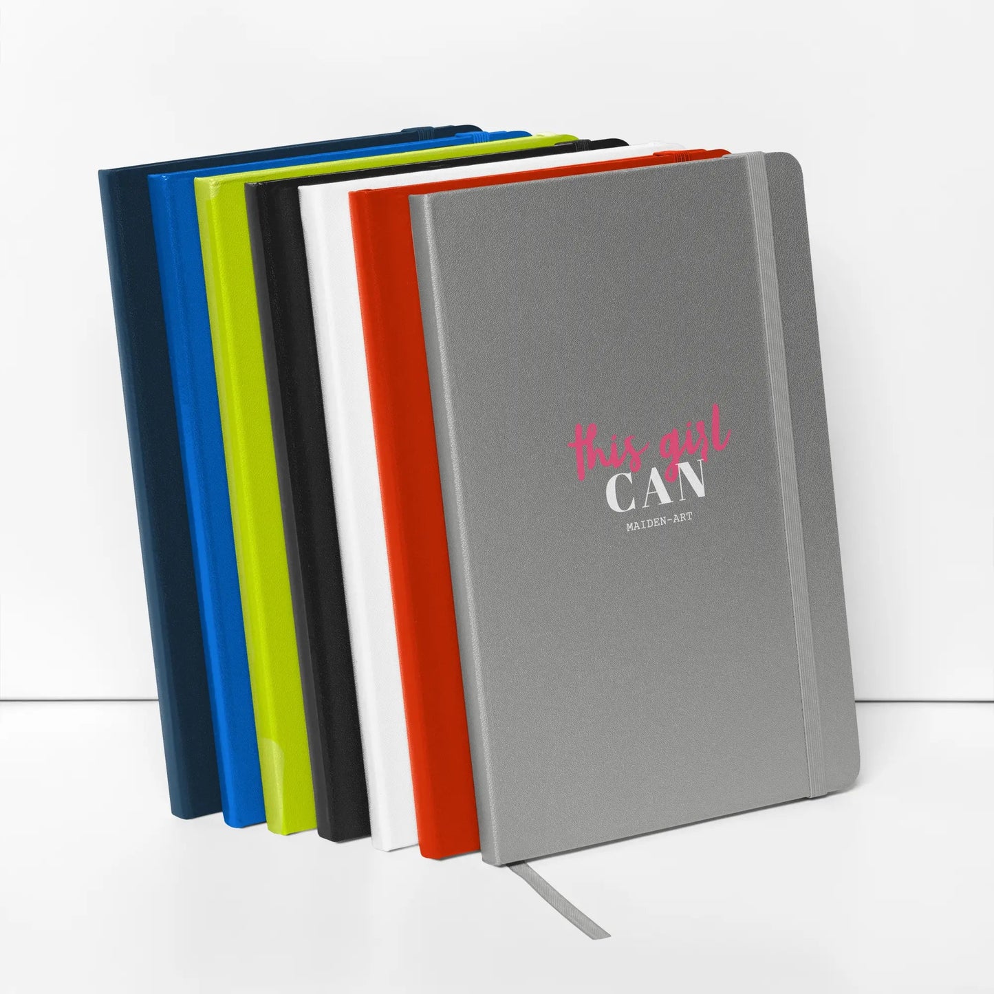 This Girl Can Hardcover bound notebook - JournalBook - stationary