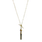 Labradorite Lariat Necklace