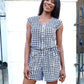 Houndstooth Honey Organic Jumpsuit - FINAL SALE