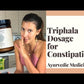 Triphala | Ayurvedic Superfruit Blend for Digestion, Detox & Daily Elimination