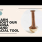 Kansa Wand Facial Tool  | Ayurvedic Skincare Ritual for Radiant Skin
