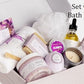 Bath Bomb and Shower Steamer Lizush All Natural Lavender Gift Box with - bath & body products