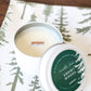 "Snowy Woods" Candle Tin
