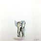 Baby Elephant Art Print 11x14in, Nursery Decor, Wall Art, Baby Animals