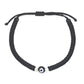 Sterling Silver Ceramic Evil Eye Bracelet