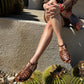 Yapo Sandals- Brown