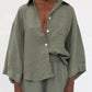 Vivian Linen Loungewear Set