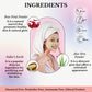 Face Glow- Fuller’s Earth w/ Rose & Aloe Vera- 12 Individual Sachets of Multani Mitti (10 gm each)- Reusable Brush & Tray Included