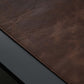 Jersey Dark Brown Leather Desk Pad for Office and Home
