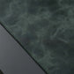 Jersey Dark Green Leather Desk Pad for Office and Home