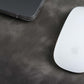 Jersey Grey Leather Desk Pad for Office and Home
