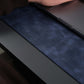 Jersey Navy Blue Leather Desk Pad for Office and Home