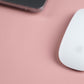 Jersey Pink Leather Desk Pad for Office and Home