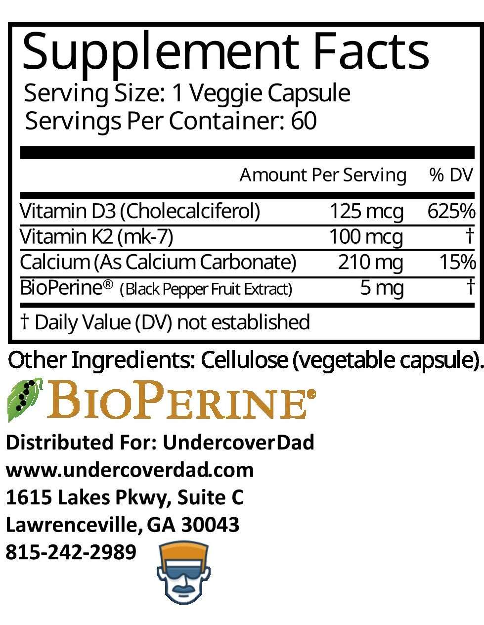 Vitamin K2 + D3