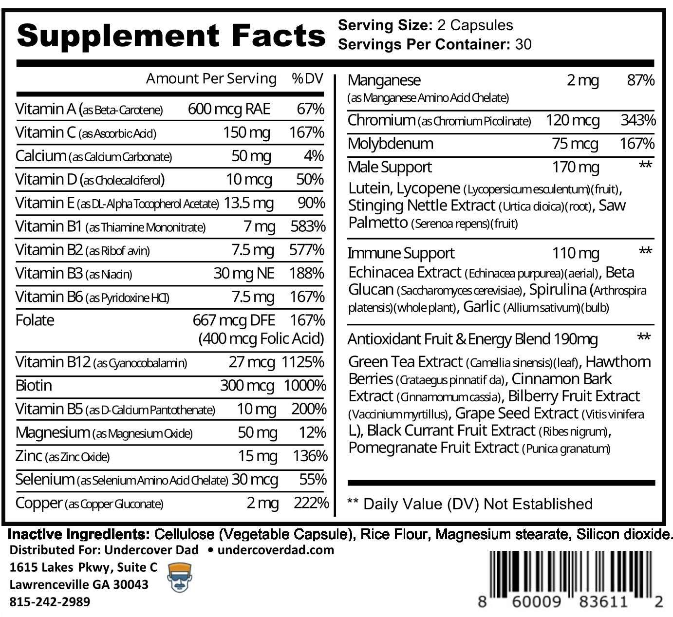 Routine Maintenance - Men’s Multivitamin