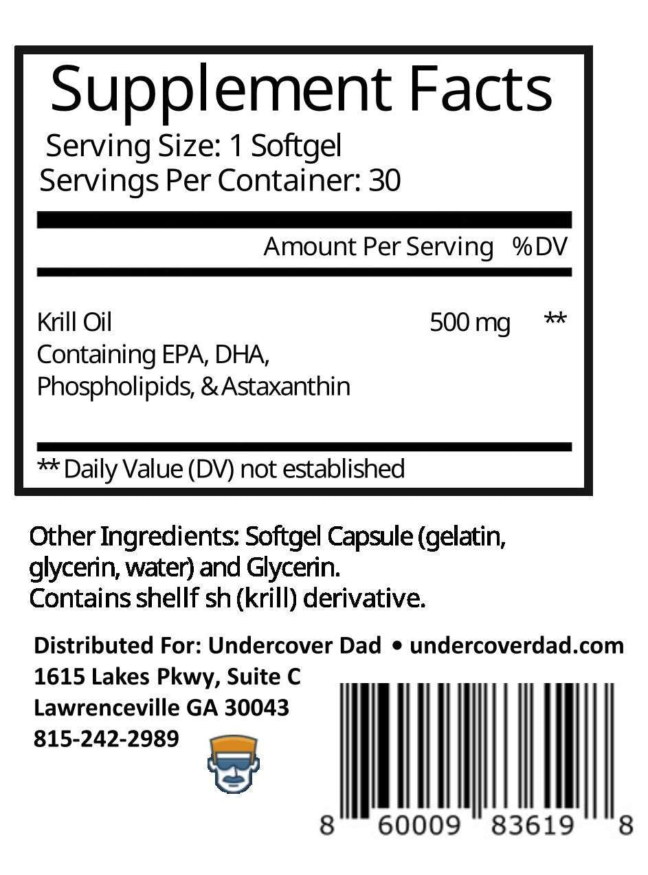 No Fishy Burpy - Pure Krill Oil