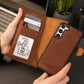 Leather Samsung Galaxy S25 Wallet Case | Buffalo