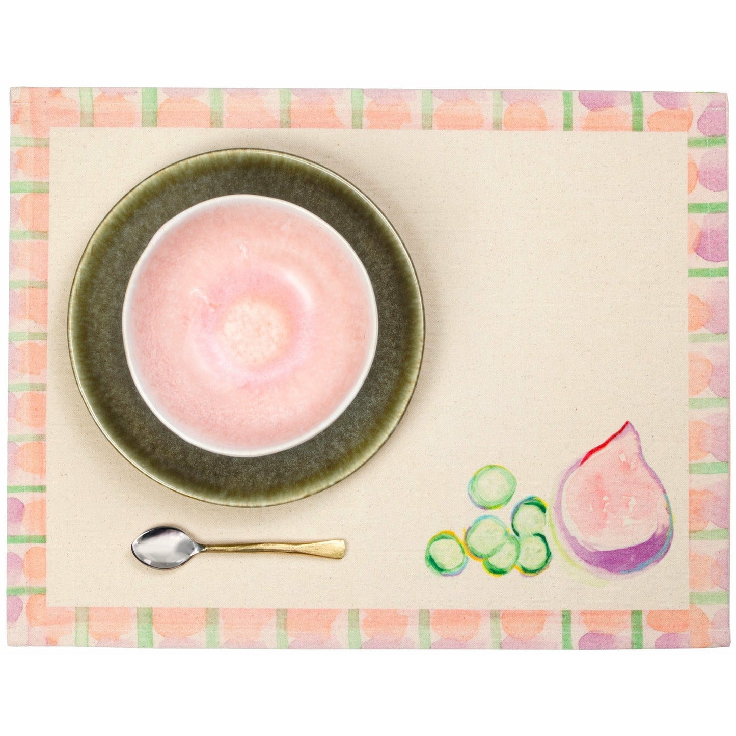 Fig Cucumber Placemat