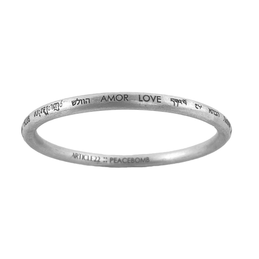 LIEBE ÜBERALL ARMBAND