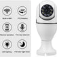 1080P Light Bulb Camera 360 Degree Wireless Wifi Home Night Version Security IP Surveillance