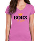 Born To Win Women’s V-Neck T-Shirt