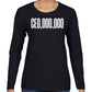 CEO,000,000 Women's Long Sleeve Shirt