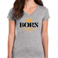 Born To Win Women’s V-Neck T-Shirt
