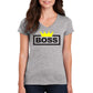 Boss Crown Women’s V-Neck T-Shirt